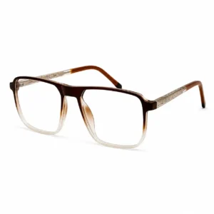 OP-0460 Workday Eyewear with Brown Gradient Frame and Textured Temples | Optomom