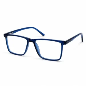 OP-0063 Stylish Prescription Blue Eyewear Unisex Optomom