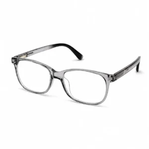 OP-0068 All Day Wear Eyeglasses Transparent Grey Frame for Women Optomom