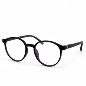 OP-0074 Premium Quality Matte Black Eyeframe Unisex Optomom