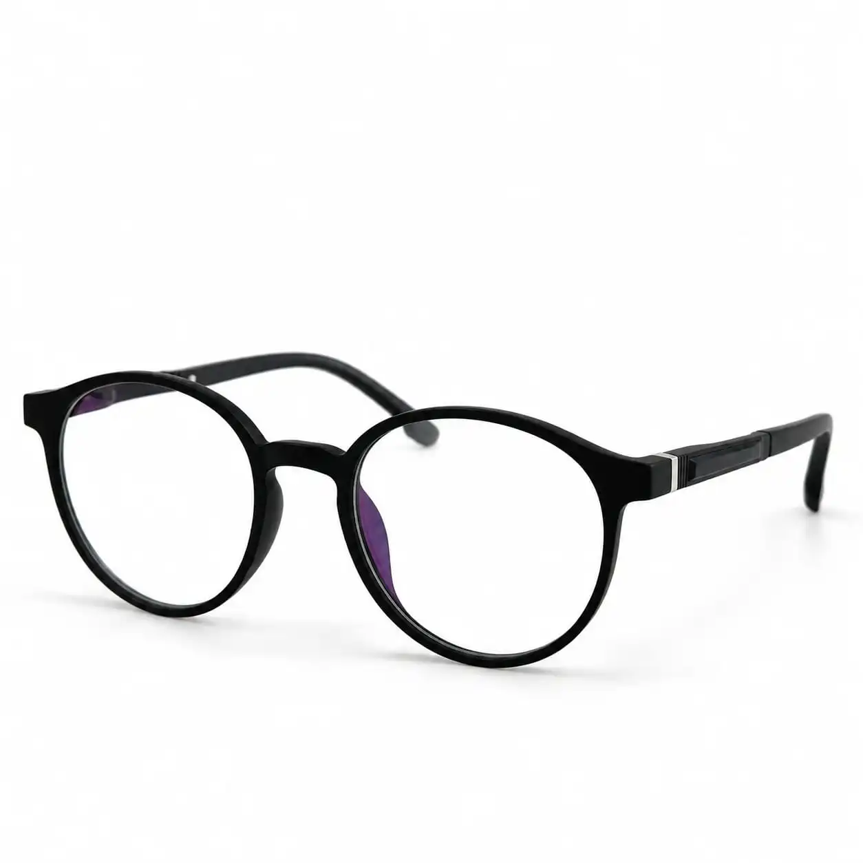 OP-0074 Premium Quality Matte Black Eyeframe Unisex Optomom