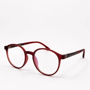 OP-0076 Everyday Vision Matte Maroon Frame for Women Optomom