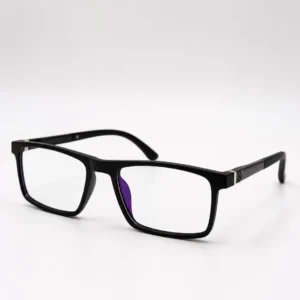 OP-0080 HD Clear Vision Matte Black Spectacles Unisex Optomom
