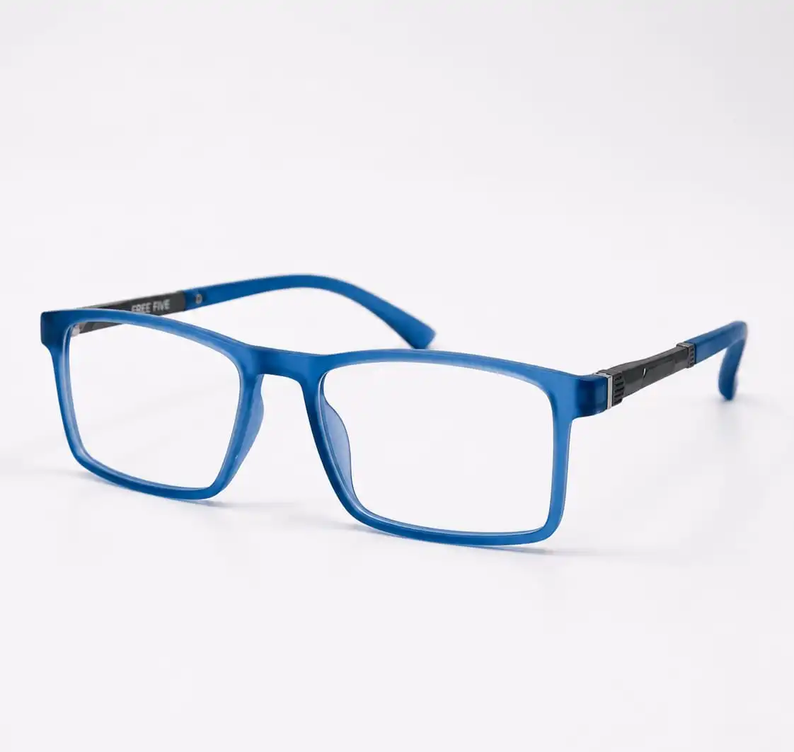 OP-0083 Long Lasting Spectacles Blue Frame Unisex Optomom
