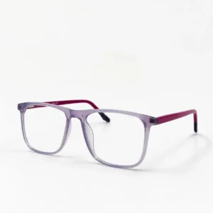 OP-0086 Smart Executive Transparent Light Purple Frame Unisex Optomom