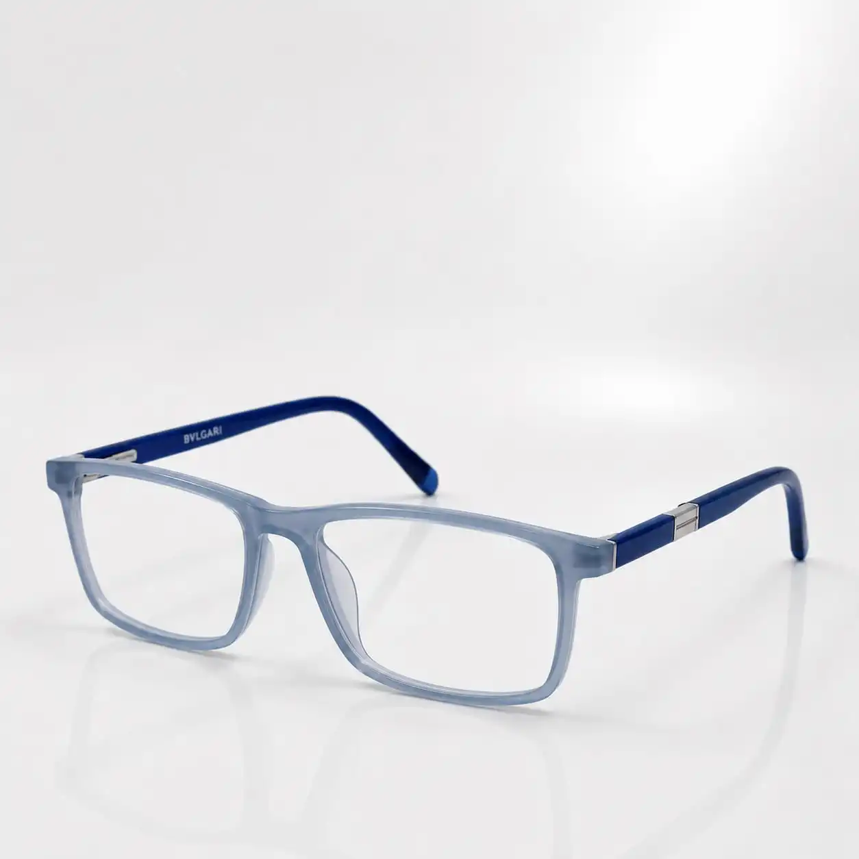 OP-0100 Anti Glare Screen Protection Translucent Ice Blue Frame Optomom