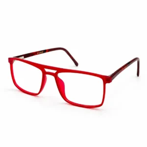 OP-0104 Smartphone Anti Blue Light Red Frame for Men Optomom